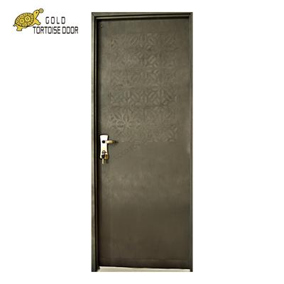 Black Steel Security Door
